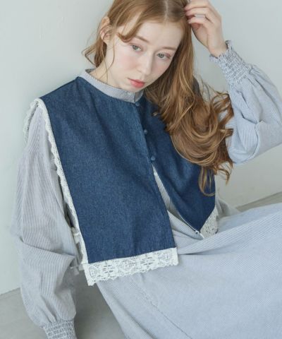 Crisp ベスト ジレ 「ZOZO限定」ボタンニットベスト レディース
