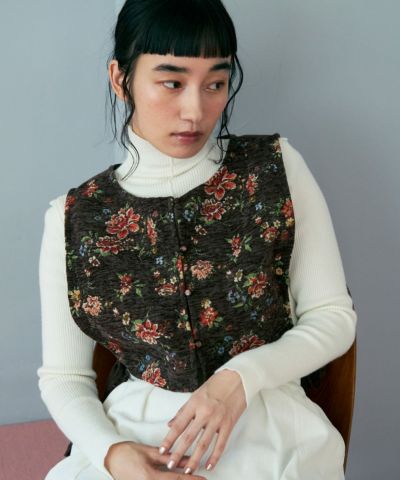 キルティングリボンベスト[c1R3305] | Crispオンラインショップ