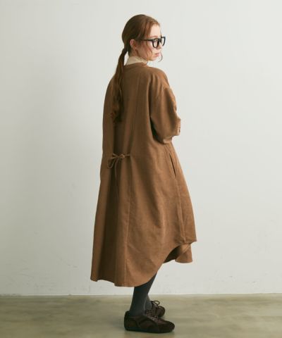45R コーデュロイワンピース　フリーサイズ n'OrLABELコーデュロイワンピース』